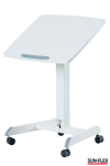 Stalas SUN-FLEX&reg; EASYDESK PRO, reguliuojamo auk&scaron;čio, baltas