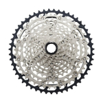 KASETĖ 12V. SHIMANO SLX M7100 10-45 (MICROSPLINE NAUJA DENTAKIŲ FORMA)