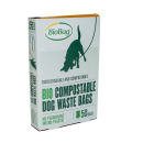 Greitai ir 100% suyrantys mai&scaron;eliai &scaron;unų ekskrementams BioBag, 50 vnt.