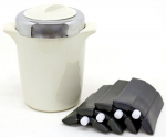 Ledo dubuo 1,4l plastikinis. baltas