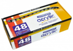 Akrilinių dažų rinkinys "Graduate" Daler Rowney, 48 spalvų po 22ml.