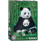 Dėlionė Eurographics, 6000-0173, Panda and Baby, 1000 d.