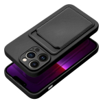 Dėklas telefonui Forcell CARD - IPHONE 13 Pro Max , juodas