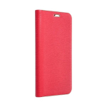 Dėklas telefonui Forcell LUNA Book Gold - XIAOMI Redmi NOTE 10 Pro, raudona