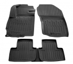 Kilimėliai 3D CITROEN C4 Aircross 2012-2017, 5 vnt. black /5013045