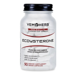 Maisto papildas Paprastojo rapontiko &scaron;aknų ekstraktas VemoHerb Ecdysterone, 90 kaps.
