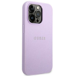 Guess GUHCP14LPSASBPU skirtas iPhone 14 Pro, violetinis