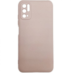 &bdquo;Evelatus Xiaomi Redmi Note 10 5G Nano Silicone Case&ldquo; mink&scaron;tas lietimas TPU smėlio spalvos