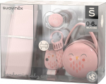 Rinkinys kūdikiams Suavinex Bonhomia Pink, 0-6 mėn