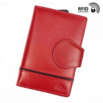 Odinė piniginė moterims El Forrest ALENE GR-563-41, raudona