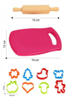 Kepimo rinkinys Technok 5033 10 dalių spalvotos formelės vaikams