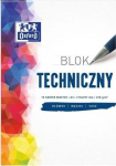 Techninis blokas A4/10K 250G baltos spalvos (20 kopijų) OXFORD