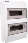 Modulinė sieninė elektros skydinė Inc-02805 (2x12) Ip40 su dangčiu