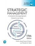 Strategic Management: A Competitive Advantage Approach, Conceptsand Cases, Global Edition 17th edition