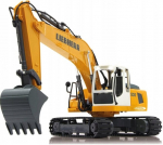 Nuotoliu valdomas ekskavatorius Jamara Liebherr R936, oranžinis