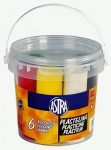 Plastelino rinkinys "astra" - 6 spalvos