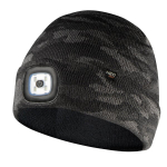 Neo Camo Urban kepurė su Led žibintuvėliu, įkraunama Usb