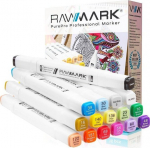 Rawmark 16 vnt. alkoholinių žymeklių rinkinys, pastelinių spalvų