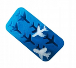 Silikoninė forma ledams: lėktuvai gėrimams