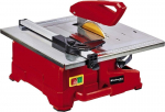 &bdquo;Einhell&ldquo; plytelių pjaustymo ma&scaron;ina TC-TC 800 (800 W, 2 950 min-1, pakreipiamas nerūdijančio plieno stalas su kampo skale, reguliuojama kampo stotelė, lygiagrečiai sustojimas su skale, įskaitant deimantų separatorių 180), raudoną/juodą