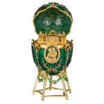 Aleksandro rūmai Faberge stiliaus kiau&scaron;inis, papuo&scaron;alų dėžutė