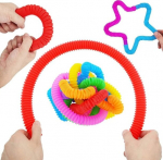Raminantis žaislas Kruzzel Pop tube, 10vnt.