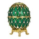 Faberge stiliaus raižyti kiau&scaron;inis, papuo&scaron;alų dėžutė