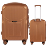 Vidutinis lagaminas Wings PDT01, M, rudas