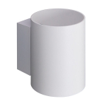 Sieninis &scaron;viestuvas Candellux Space baltas cilindras 1xG9 12W
