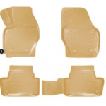 Guminiai kilimeliai beige 3D RIZLINE VOLVO XC60 (2008-2017)