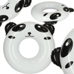 Plaukimo ratas panda, 80 cm, baltas