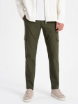 Laisvalaikio kelnės vyrams Ombre Clothing, žalios