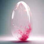 Akrilo rutulys Springos CA2015 9 cm Faberg&eacute; kiau&scaron;inis