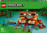LEGO&reg; 21256 Minecraft varlių namas, žaislas su gyvūnų minifigūrėlėmis, personažai: zombis ir tyrinėtojas