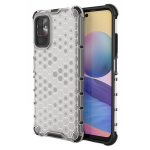 &bdquo;Honeycomb&ldquo; sustiprintos apsaugos dėklas - skaidrus (Poco M3 Pro / Redmi Note 10 5G)