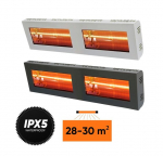 Halogeniniai infraraudonųjų spindulių &scaron;ildytuvai Varma V400/2-40X5FM, 4000 W