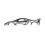 Pakabinama dekoracija Mclaren P1 Silhouette 14 cm