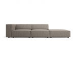 De&scaron;ininė sofa Cosmopolitan Design Arendal, pilka