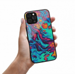Fusion Print case silikoninis dėklas skirtas Apple iPhone 15 (dizaina F1)