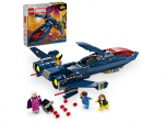 LEGO&reg; 76281 Marvel The X-Men X-Jet, lėktuvo žaislas, kovotojas su superherojų minifigūrėlėmis: Wolverine
