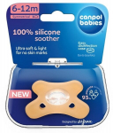 Silikoninis simetri&scaron;kas čiulptukas Canpol Babies, 6-12mėn