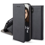 Folio dėklas, skirtas Samsung Galaxy A25 5G magnetinio stovo funkcija Jaym Black