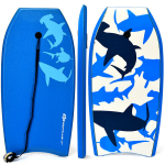 Costway Sup Board Vaikų Bodyboard Banglentė Mėlyna 104 x 52 x 6 cm