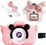 Skaitmeninis fotoaparatas Skaitmeninis fotoaparatas su 32 gb kortele
