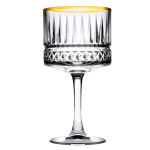 Pasabahce &scaron;ampano taurė Elysia Gold, 500 ml, 4 vnt.