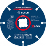 Pjovimo diskas BOSCH Expert Carbide Multi Wheel X-LOCK 10 vnt. &Oslash; 125 mm