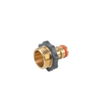 Adapteris su i&scaron;oriniu sriegiu 3/4" US Bradas BRASS SOFT, žalvaris