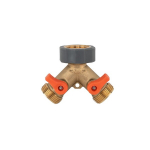 Skirstytuvas Bradas BRASS SOFT 2 kanalų, 3/4" vid. sr.