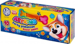 Plakatų dažai 10 spalvų, 20 ml