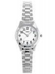 Casio Ltp-1275d-7b moteri&scaron;kas laikrodis su nerūdijančio plieno apyranke